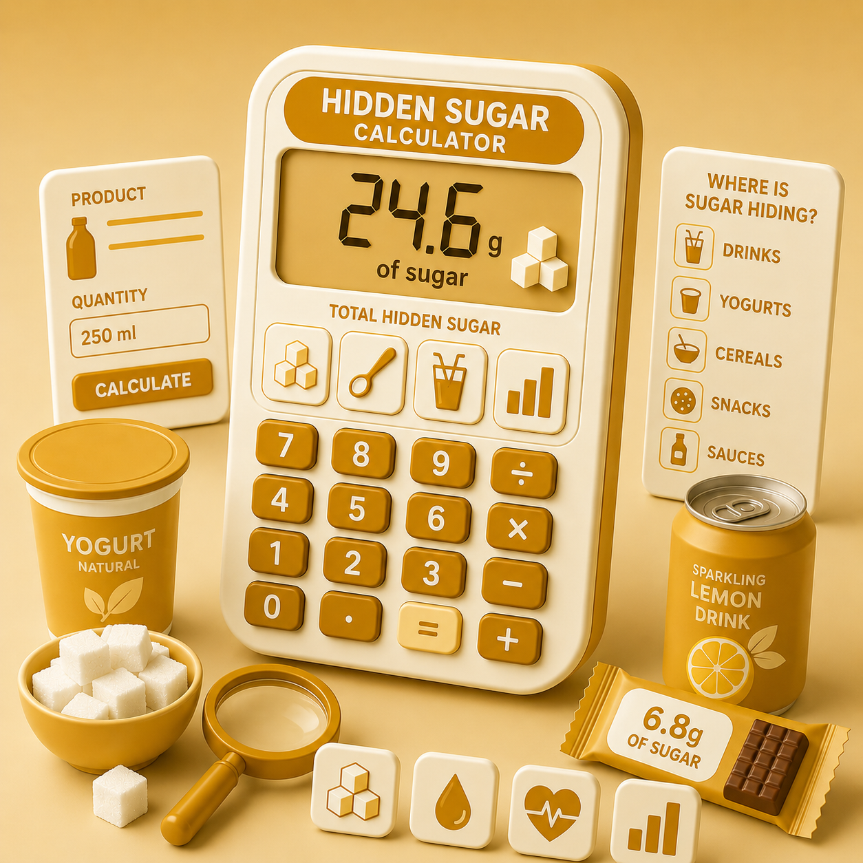Hidden Sugar Calculator